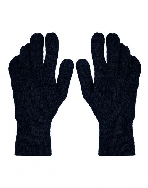 Acrylic Hand Gloves Plain Dark Grey