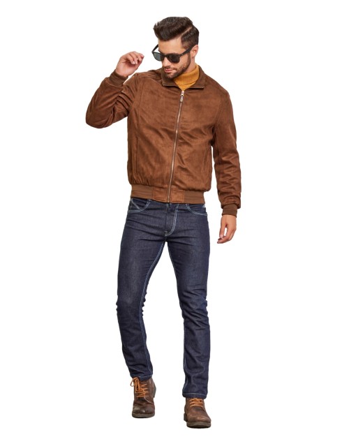 Men light weight Jacket Coffee Color